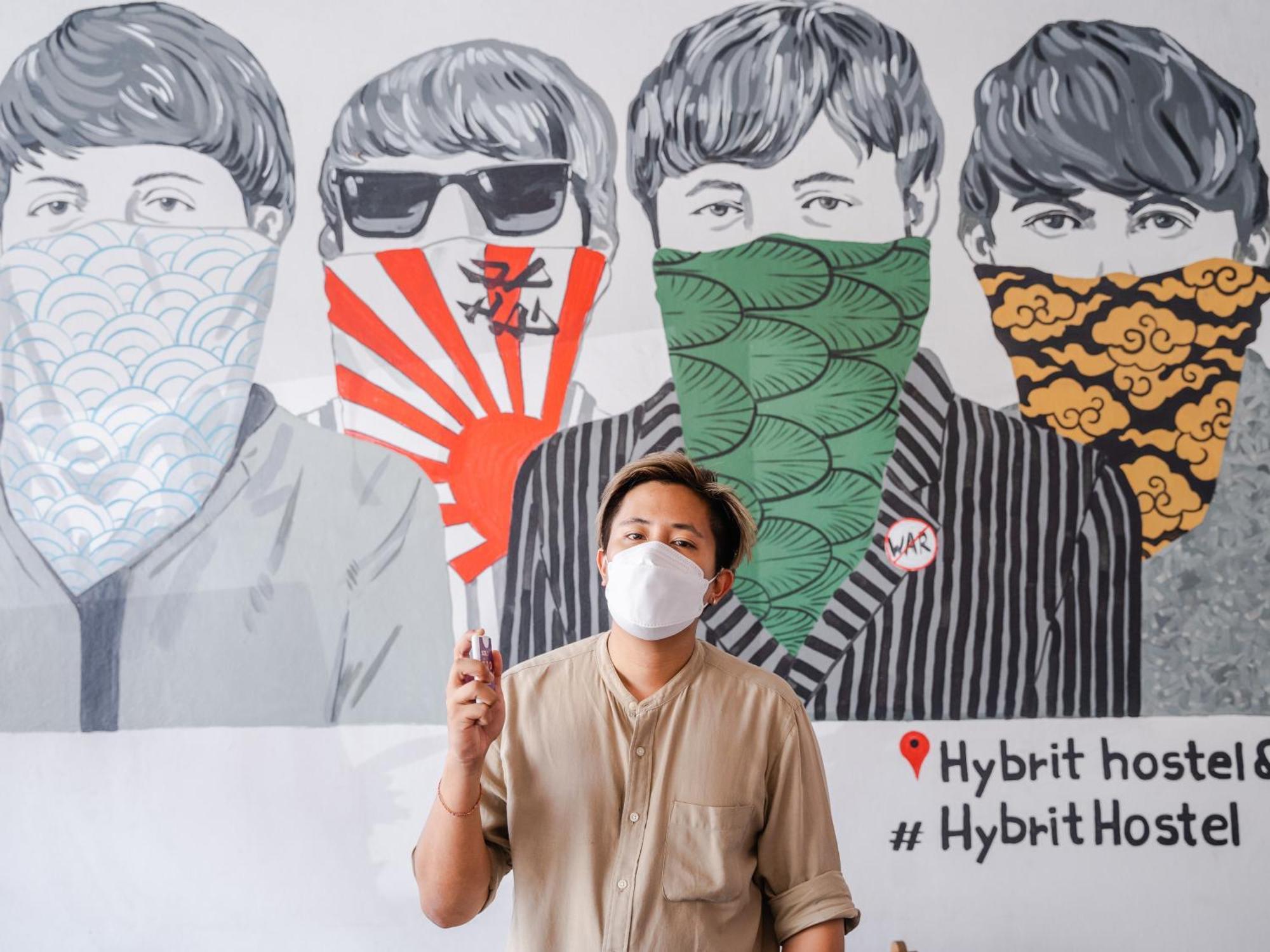 Hybrit Hostel&Cafe Hat Yai Ngoại thất bức ảnh
