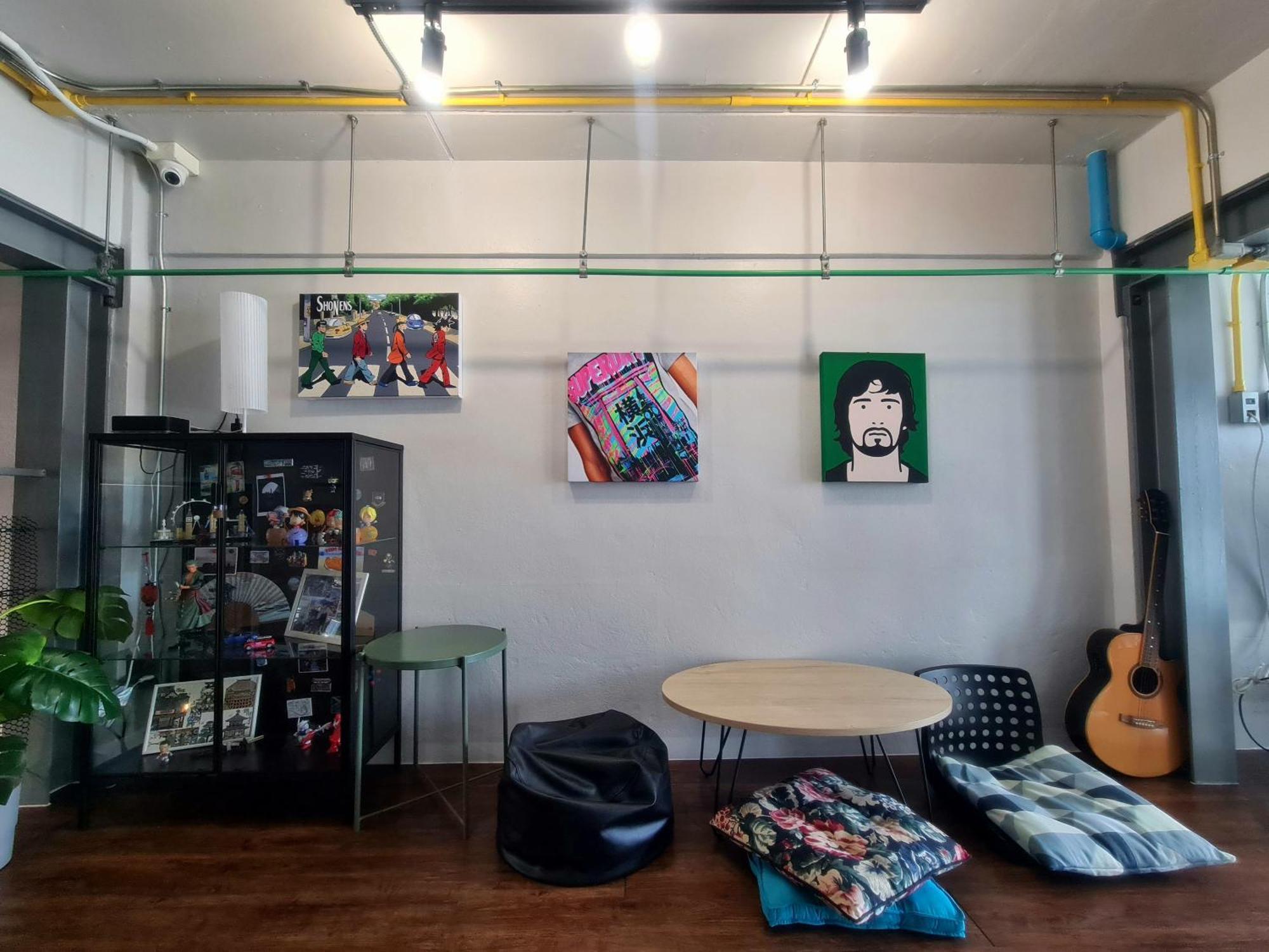 Hybrit Hostel&Cafe Hat Yai Ngoại thất bức ảnh