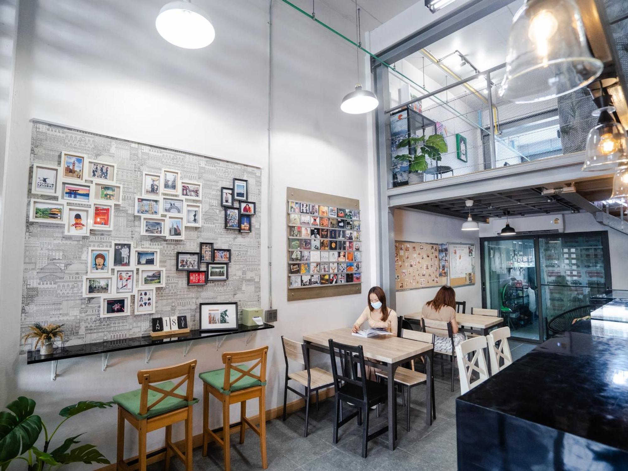 Hybrit Hostel&Cafe Hat Yai Ngoại thất bức ảnh